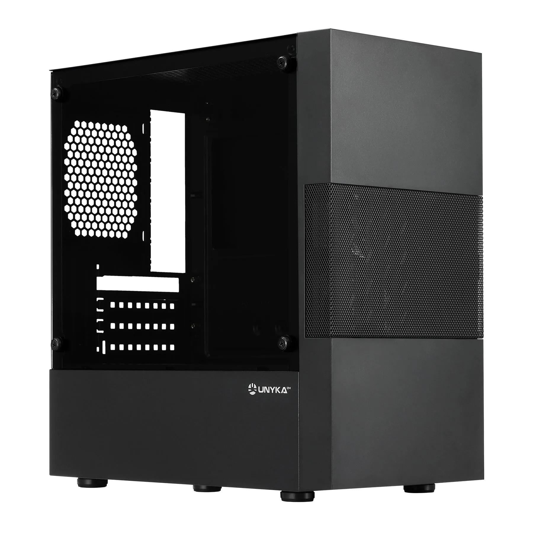 UNYKAch Aero C25 Micro ATX Micro Tower Nero 500 W - immagine 1