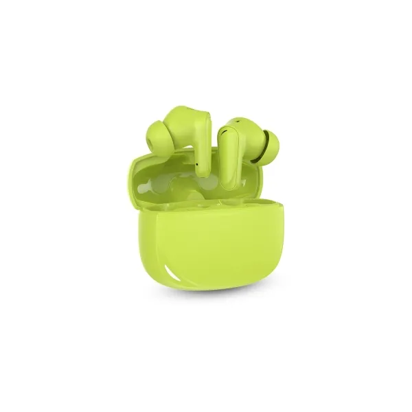 Auricolari wireless SPC Boost Buds - Cancellazione del rumore - 4 microfoni - Controllo touch - Google Fast Pair - Verde lime - immagine 1