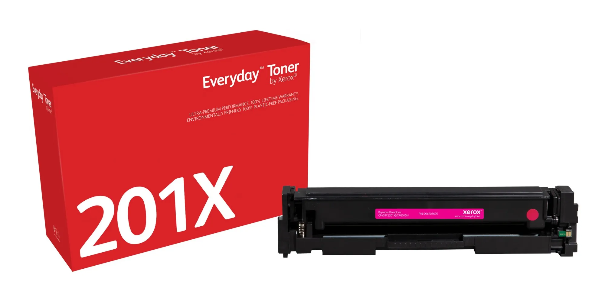 Everyday Toner Magenta compatibile con HP 201X (CF403X/ CRG-045HM) - immagine 1
