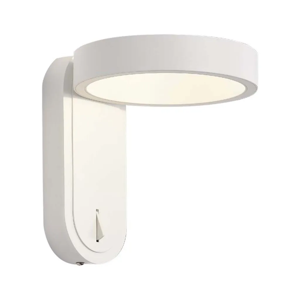 V-TAC 5W LED Wall Light 3000K+4000K White Body IP65 - immagine 1