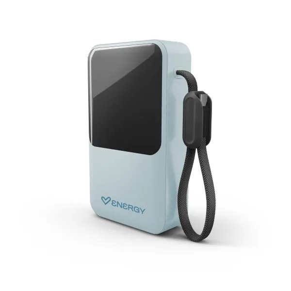 Powerbank Energy Systems Pro da 20000 mAh - 45 W - Tecnologia di erogazione di energia intelligente - 2 porte per la ricarica simultanea - USB-C e USB-A - Sensore NTC - Colore blu - immagine 1