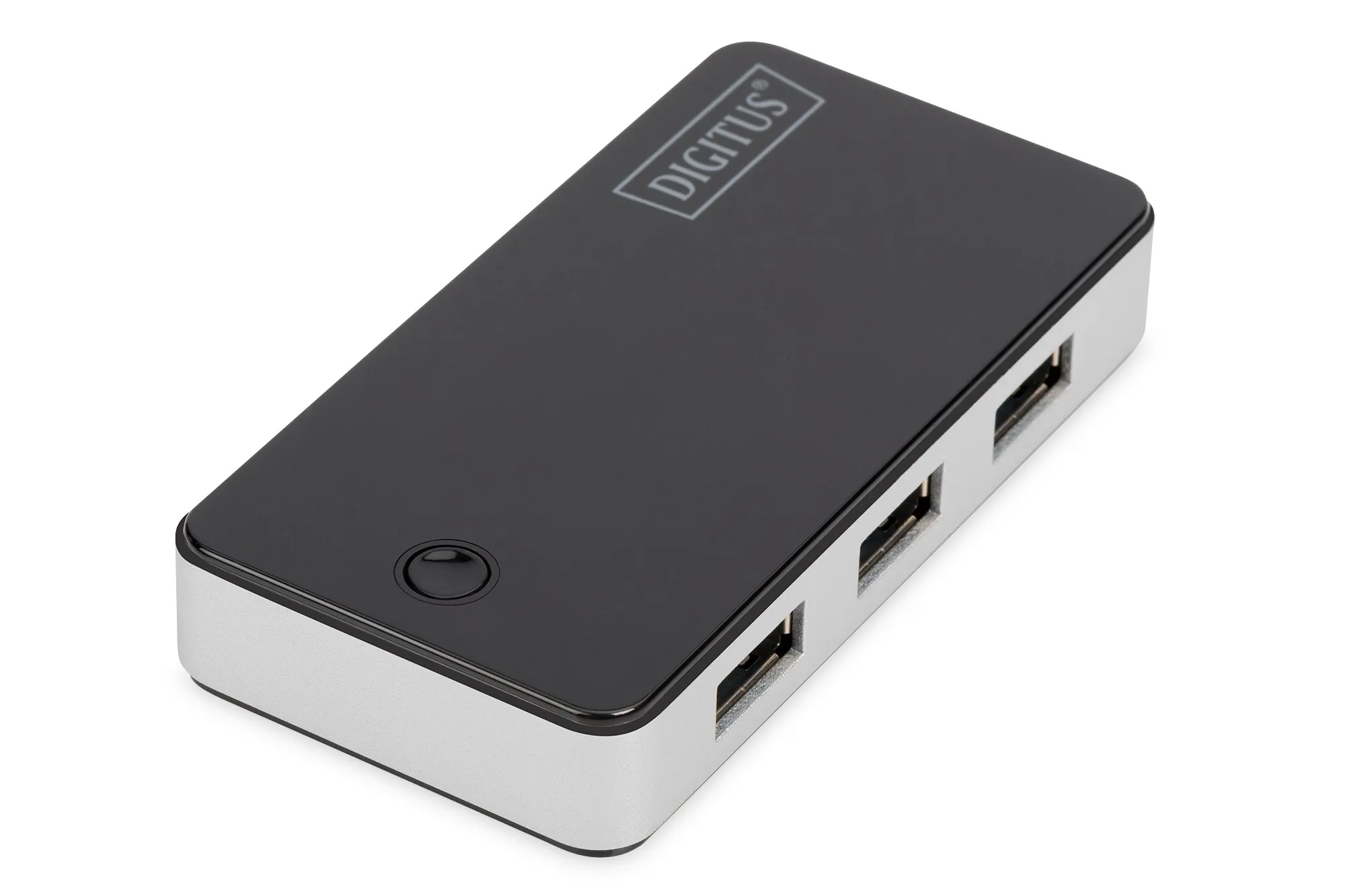 Hub 4 Porte Usb 3.0 Con Alimentatore Colore Nero - immagine 1