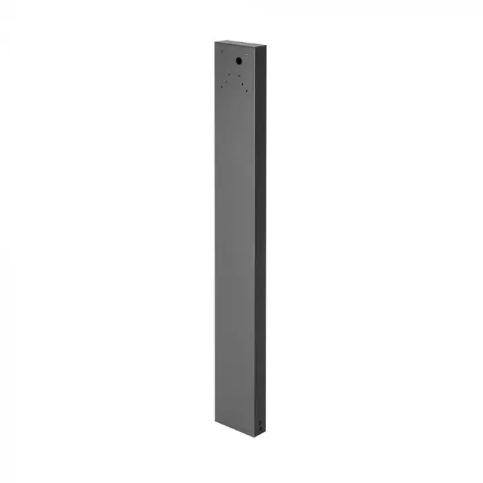 V-TAC Paletto da 80cm per Lampada LED Solare da Parete Nero VT-409CCT - immagine 1