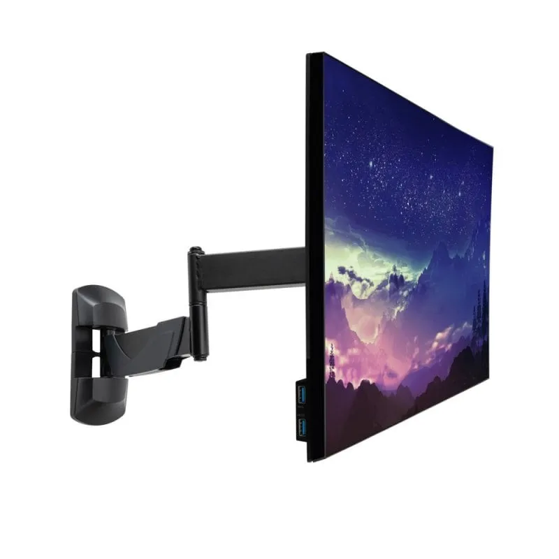 Supporto A Parete Regolabile Per Display Singolo - Braccio Regolabile Che Supporta Display Fino A 20 - immagine 1