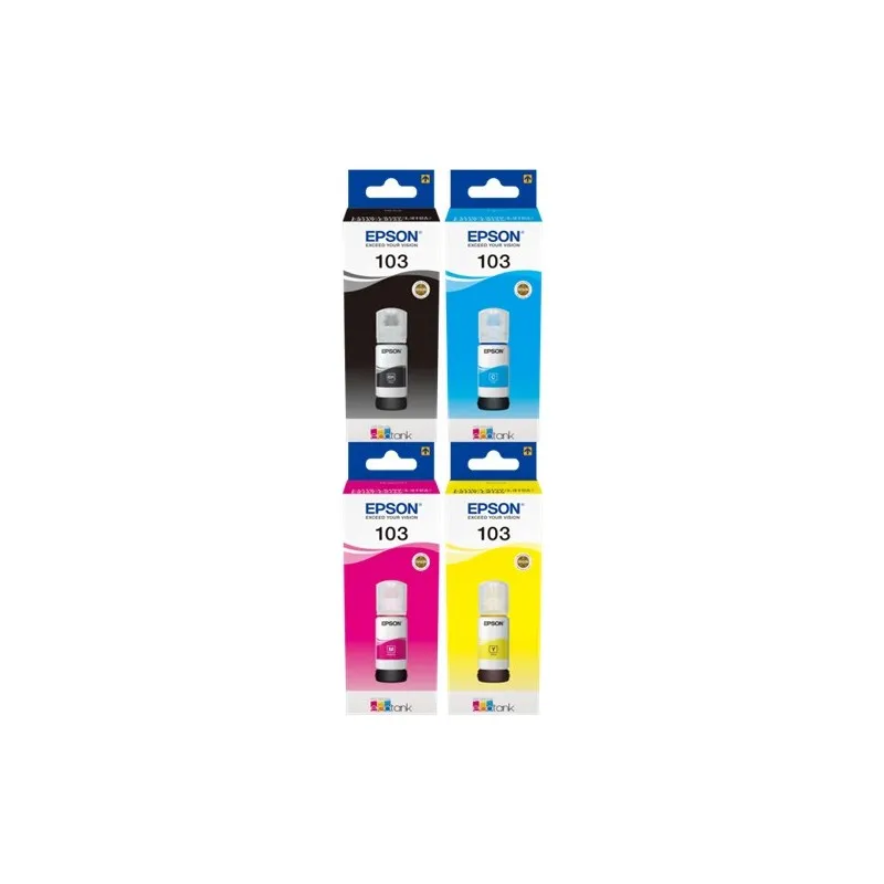 ORIGINALE Epson Multipack nero / ciano / magenta / giallo T00S MCVP 103 - immagine 1