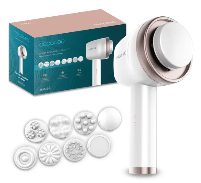 Cecotec 04449 massaggiatore per la cura della pelle Bianco - immagine 1