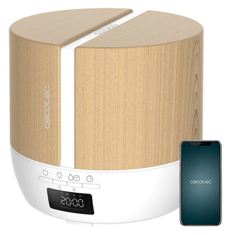 Cecotec 05647 umidificatore Vapore 05 L Bianco Legno 156 W - immagine 1