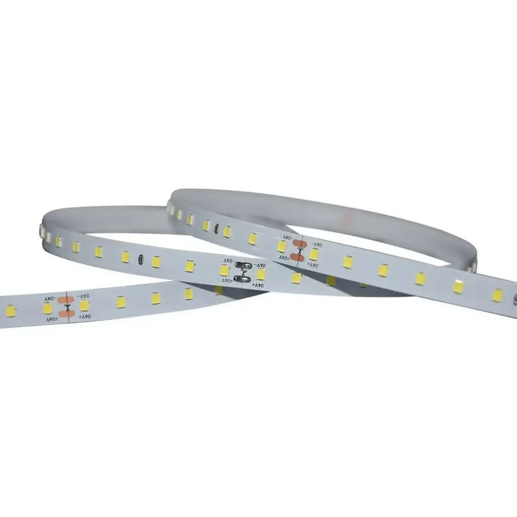 V-TAC Strip LED SMD2835 4W/m 5m 90 LED/m 24V 200LM/W 4000K IP20 10mm - immagine 1