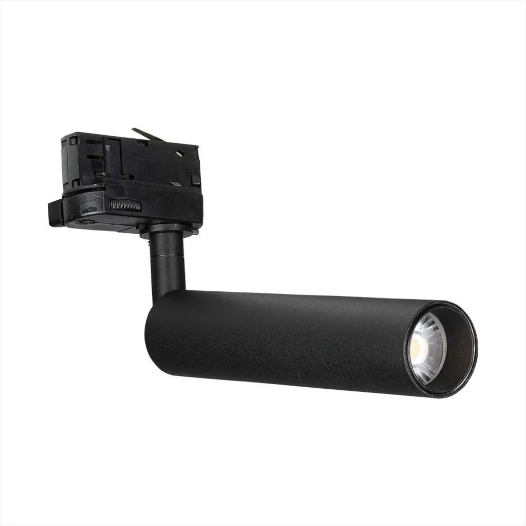 V-TAC Faretto LED da Binario Chip Samsung 7W Colore Nero 5000K - immagine 1