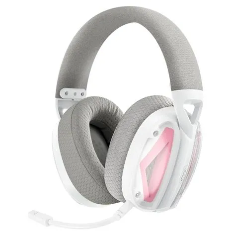 Cuffie da gioco XO BE46 - Wireless - Microfono regolabile - Multipiattaforma - Colore bianco - immagine 1