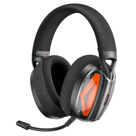 Cuffie da gioco XO BE46 - Wireless - Microfono regolabile - Multipiattaforma - Colore nero - immagine 1