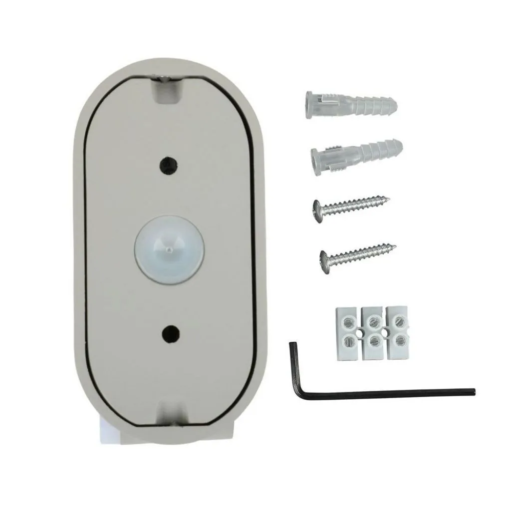 V-TAC Lampada LED da Muro Ovale 6W 110LM/W Colore Grigio con Testa Ruotabile 4000K IP65 - immagine 1