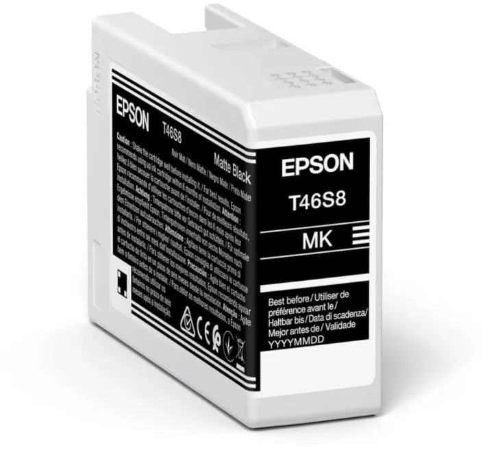 Originale Epson T46S8 nero Mate Cartucho de Tinta Original - C13T46S800 - immagine 1