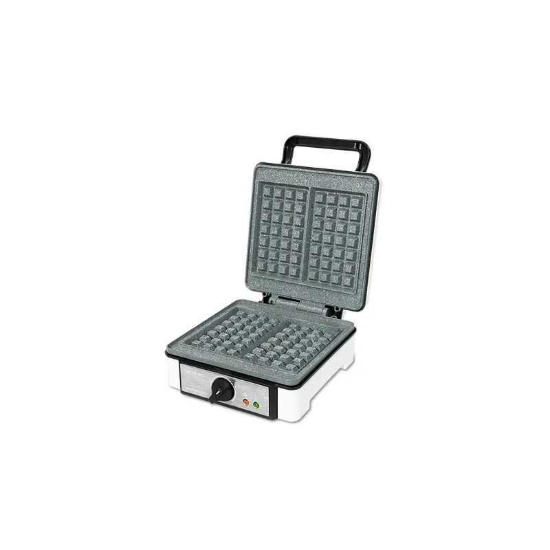 Cecotec Fun Gofrestone Piastra per waffle doppia 1200W - Capacità per 2 waffle - Rivestimento antiaderente RockStone - Termostato regolabile - Waffle di grande formato - immagine 1
