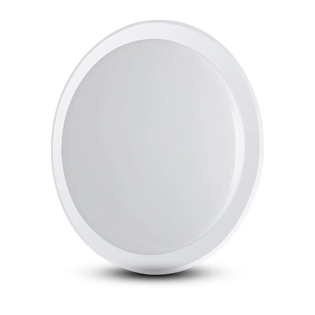 V-TAC Plafoniera LED Rotonda 36W 3 in 1 Effetto Stellato Compatibile con Google e Amazon Alexa Dimmerabile - immagine 1