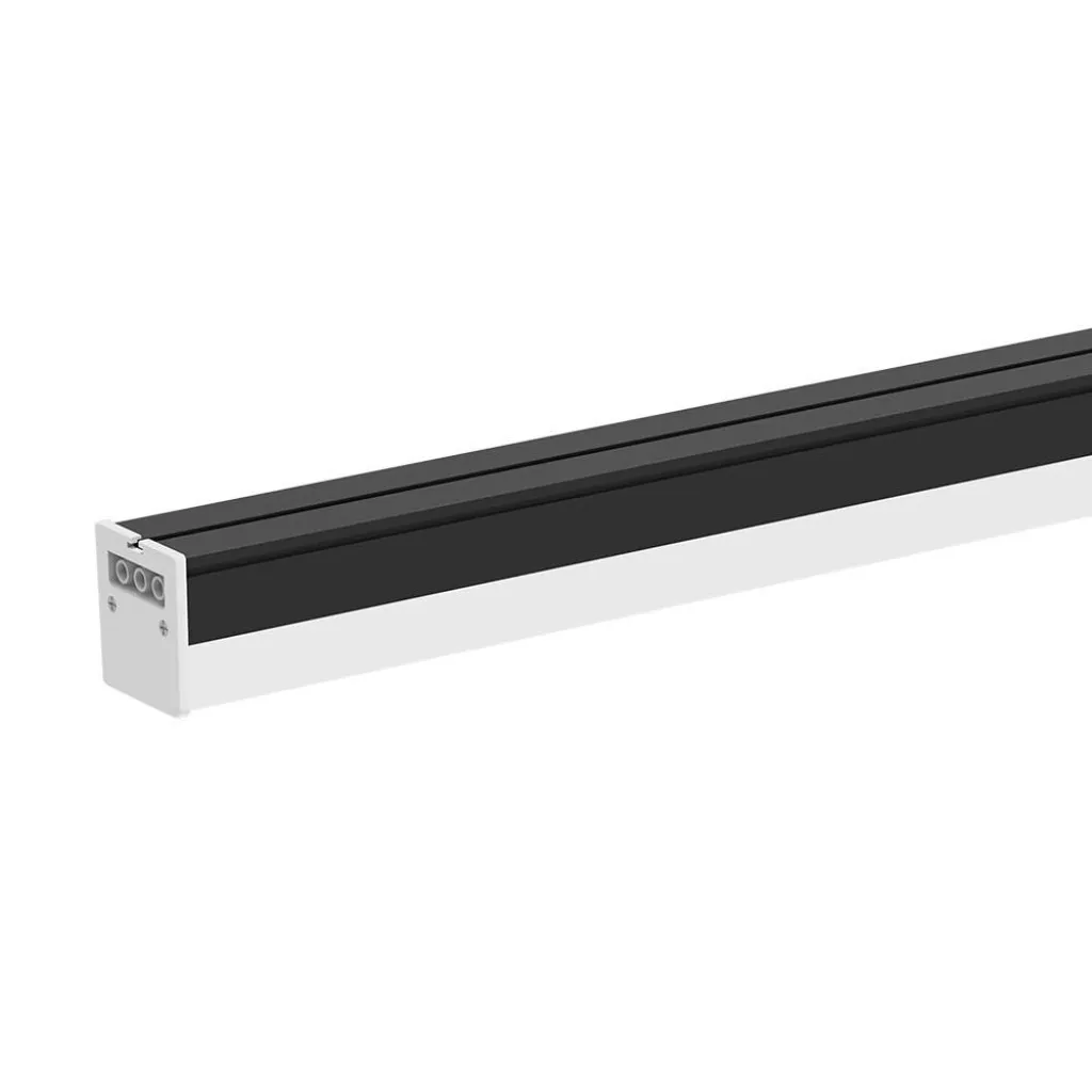 V-TAC Plafoniera LED Lineare 40W 120cm Colore Nero 6500K - immagine 1
