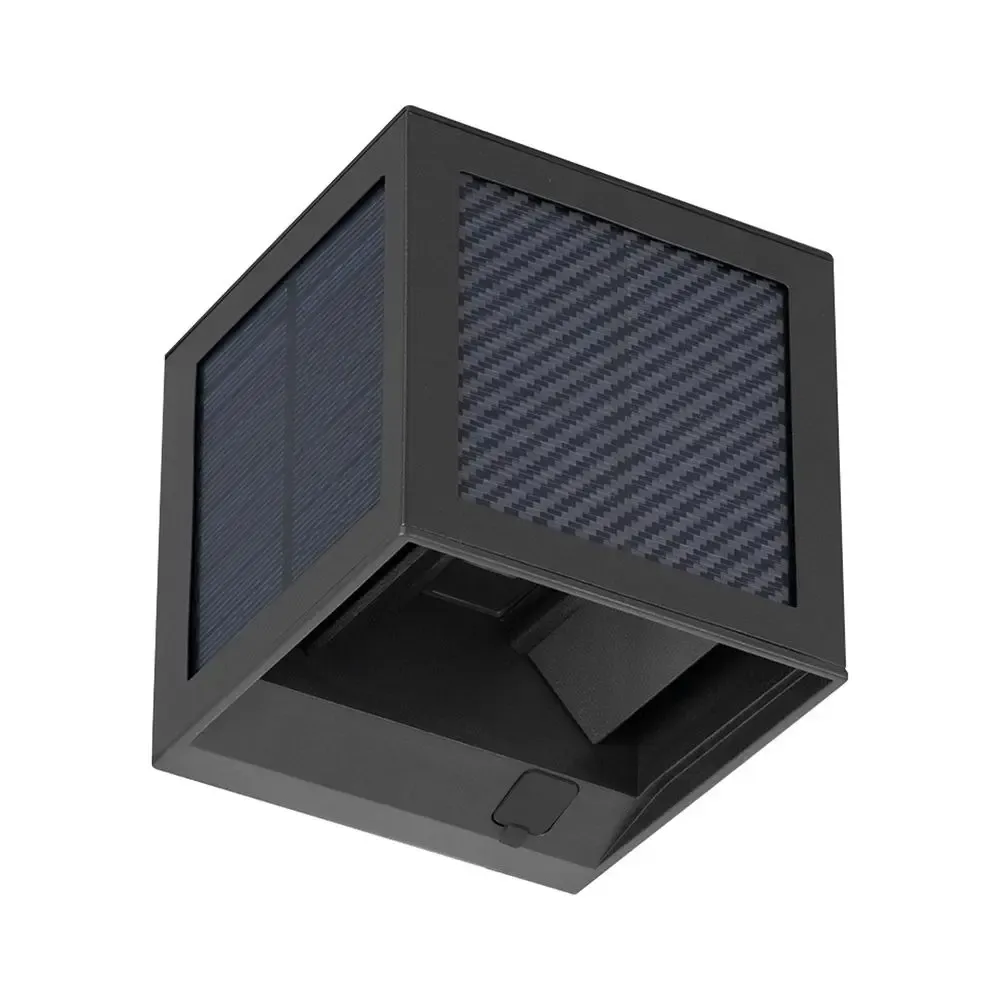 V-TAC Applique LED da Esterno 12W Cilindrica Doppio Fascio Regolabile Marrone CCT IP65 - immagine 1