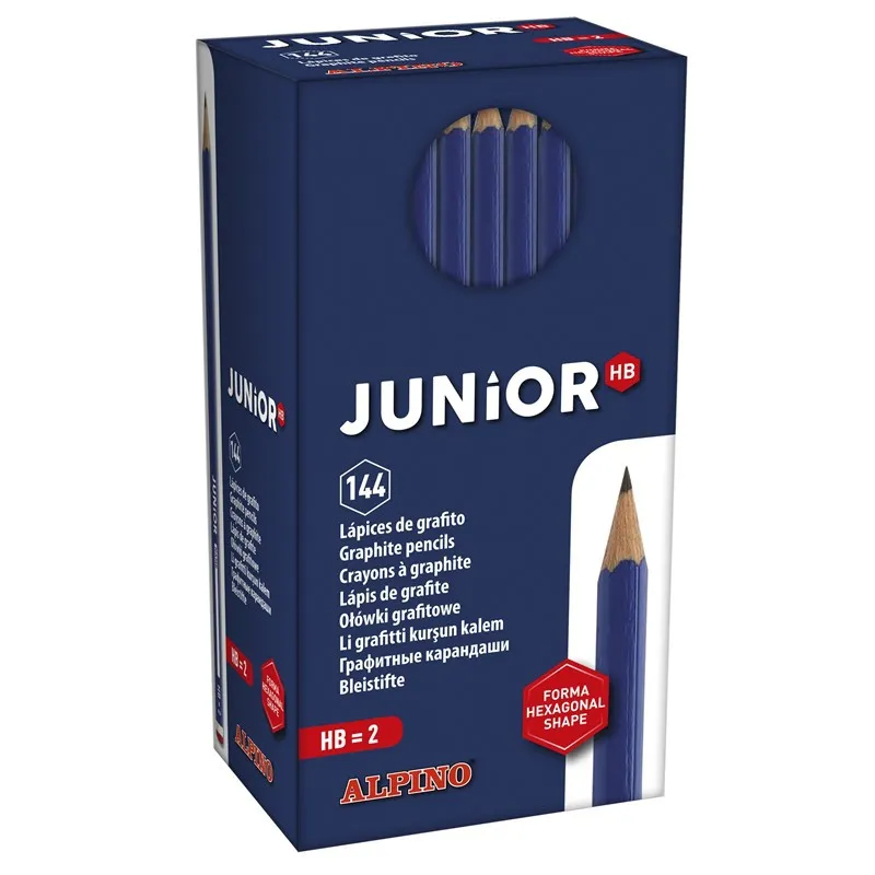 Alpino JU000014 matita di grafite 2HB 144 pz - immagine 1
