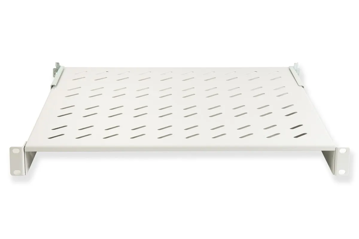 Link Ripiano Per Armadio 19 1 Unita Profondita 450 Mm. (Universale) 4 Attacchi Bianco - immagine 1
