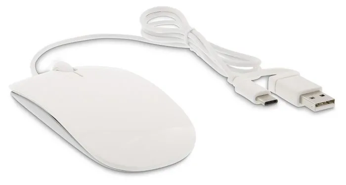Mouse Usb-C Lmp White Italia - immagine 1