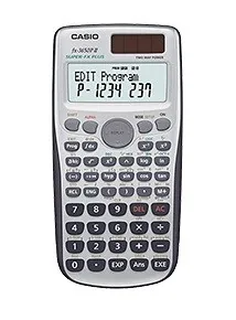 Casio FX-3650PII calcolatrice Tasca Calcolatrice scientifica Nero Argento - immagine 1