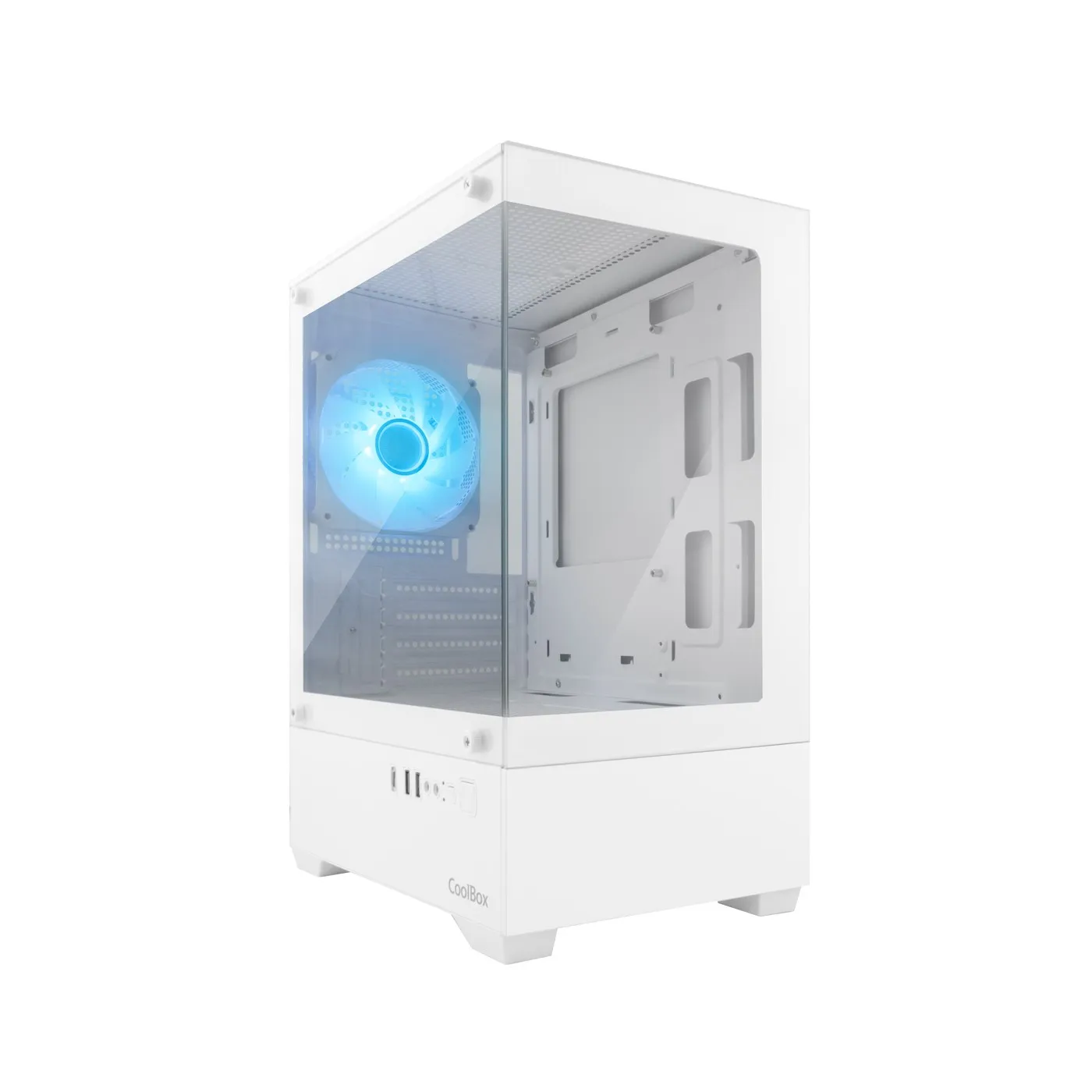 CoolBox GM200 Vision Lite Micro Tower Bianco - immagine 1