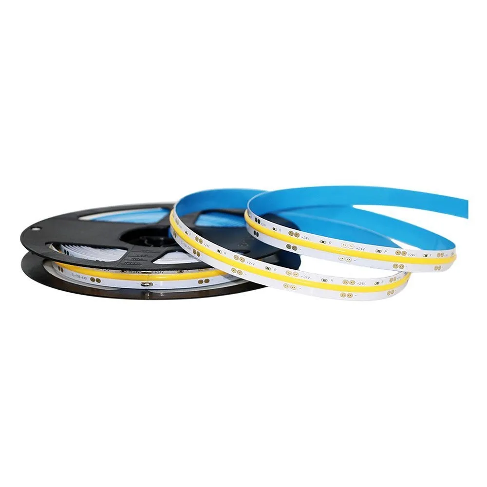 Strip LED COB-421 10W/m 5m 432 LED/m 24V 4000K IP20 10mm - immagine 1