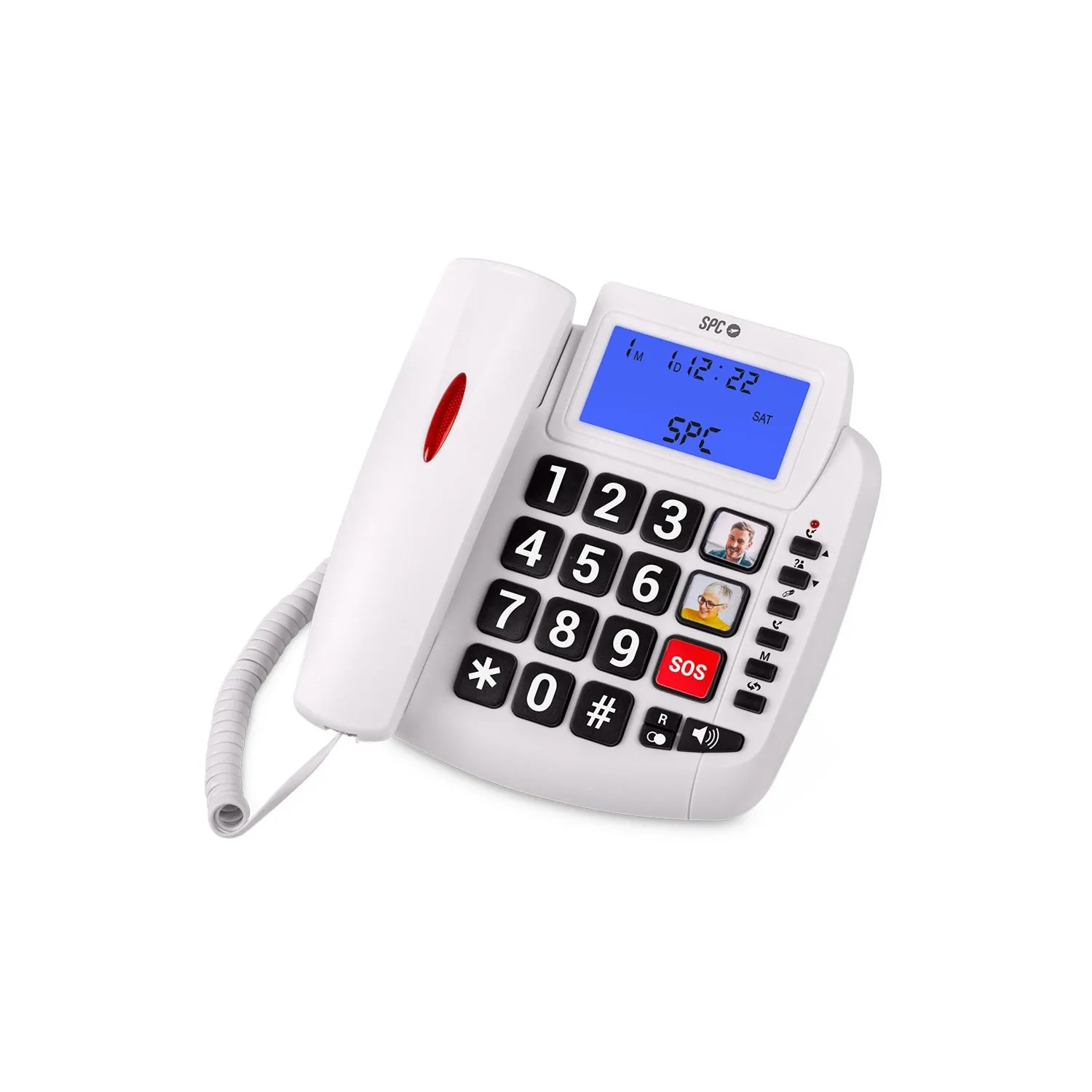 SPC Comfort Volume 2 Telefono analogico Identificatore di chiamata Bianco - immagine 1
