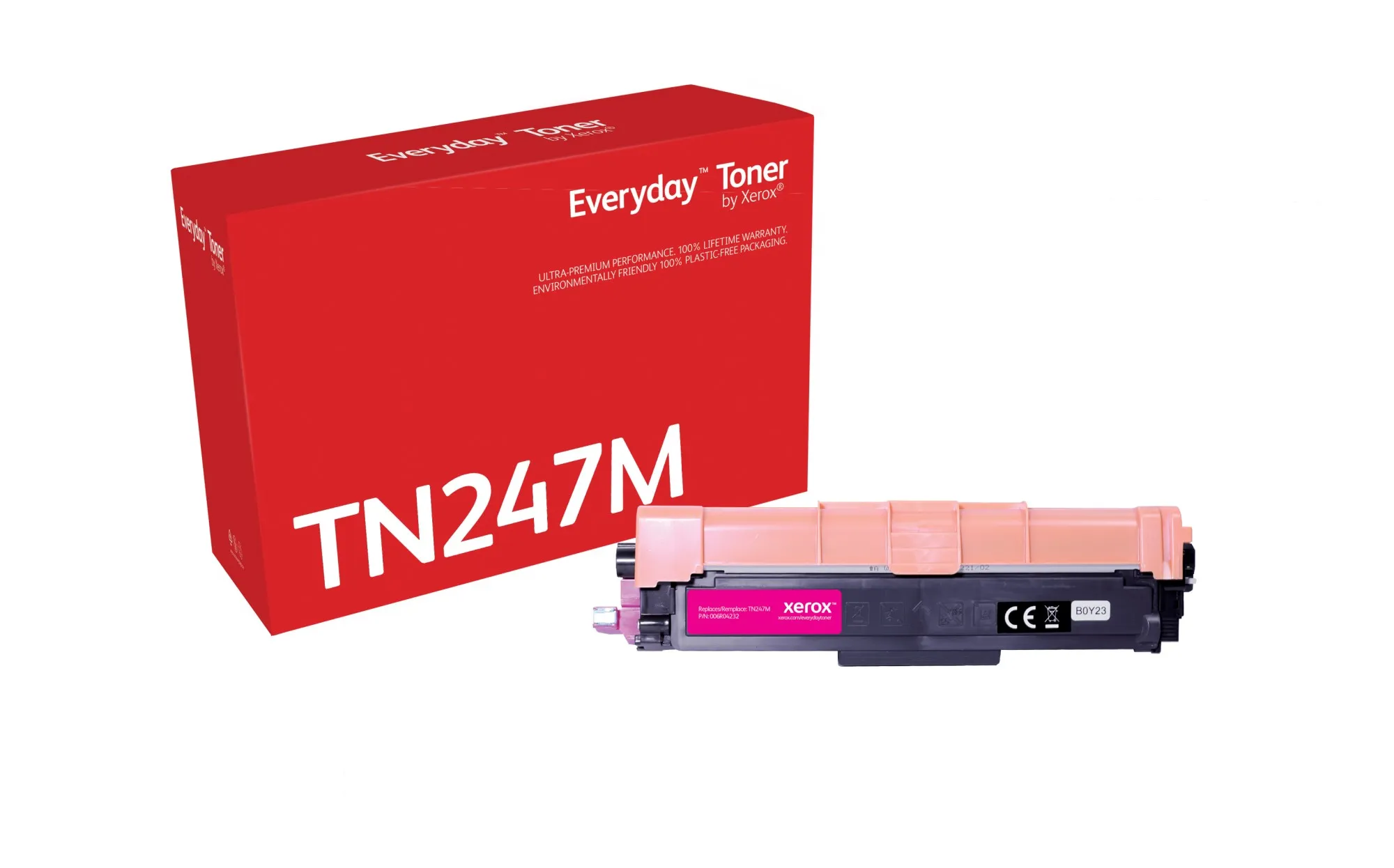 Compatibile Everyday Toner Magenta compatibile con Brother TN-247M Resa elevata - immagine 1