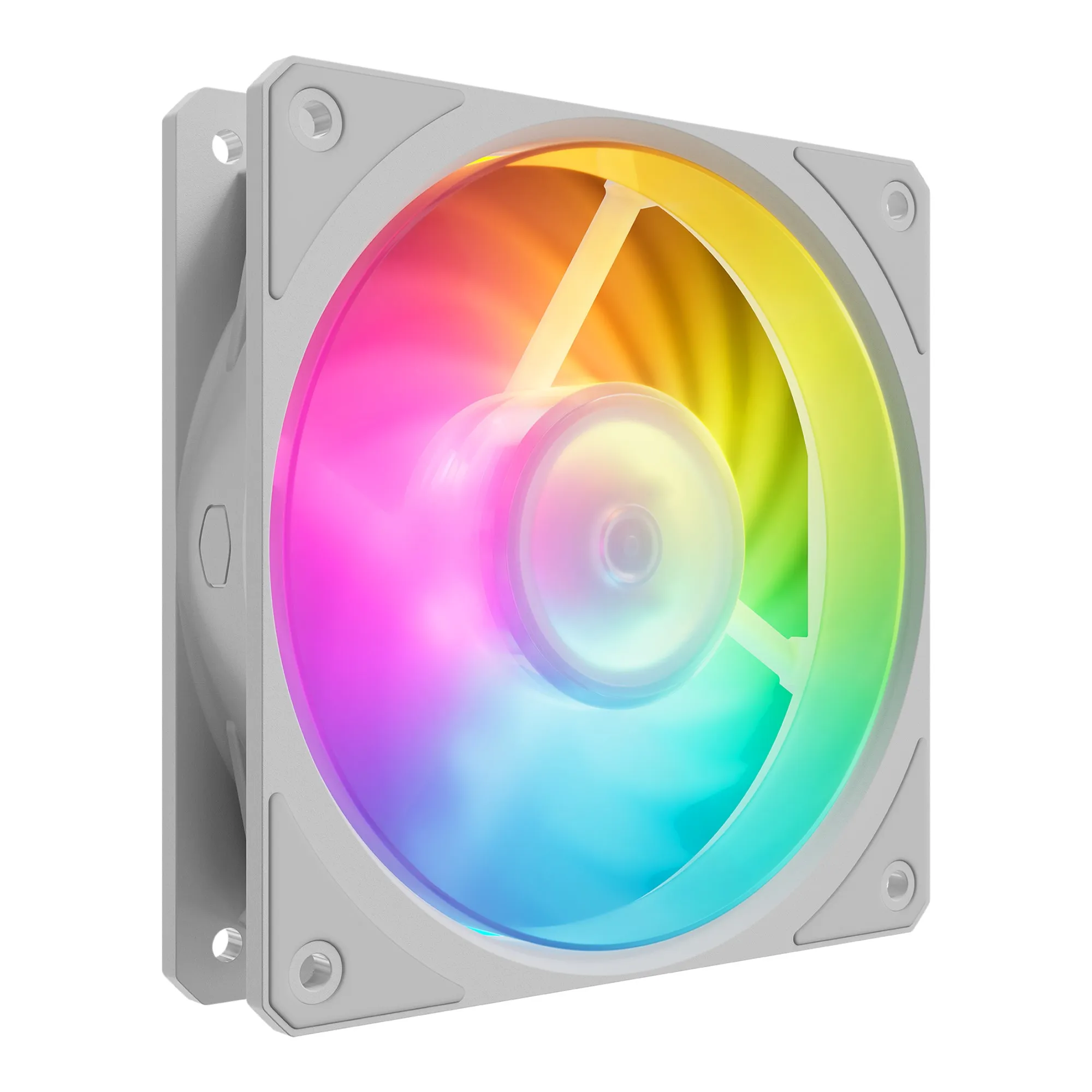 Cooler Master Ventola Mobius 120P Argb White Edition 120X25 Argb Gen2 02400 Rpm - immagine 1