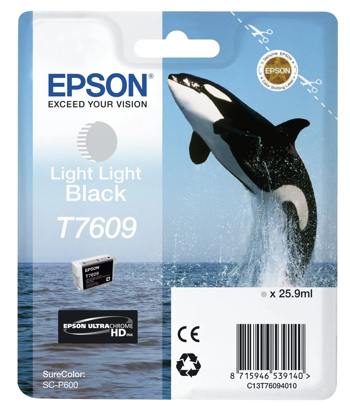 Epson Nero Light Light T7609 - immagine 1