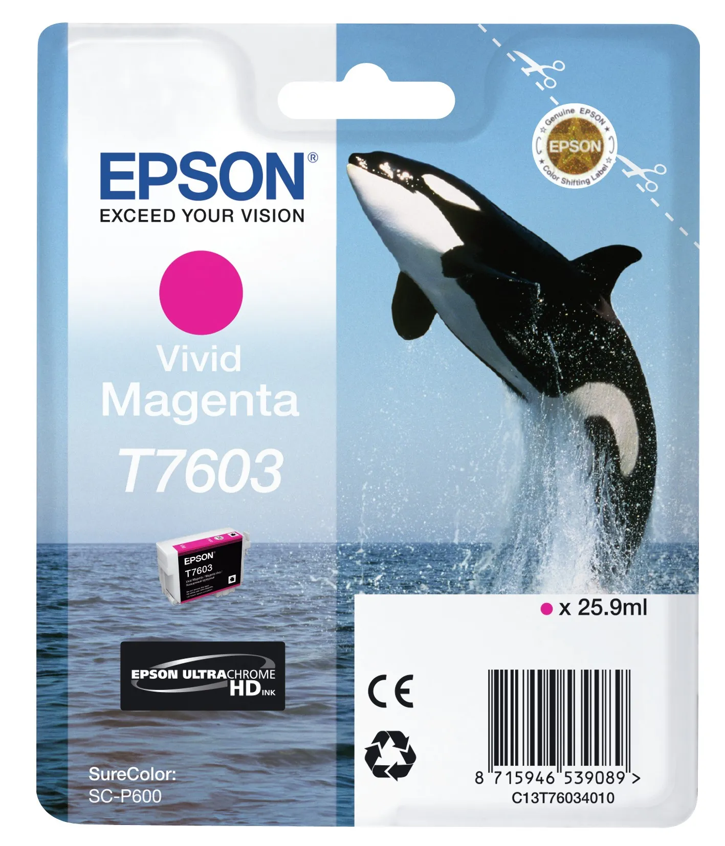 Epson Vivid Magenta T7603 - immagine 1