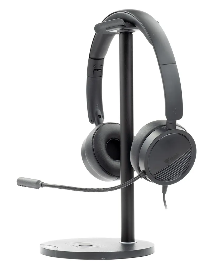 Itek Cuffia Con Microfono Usb Jack 3.5Mm Cont. Volume Alta Qualita Audio - immagine 1