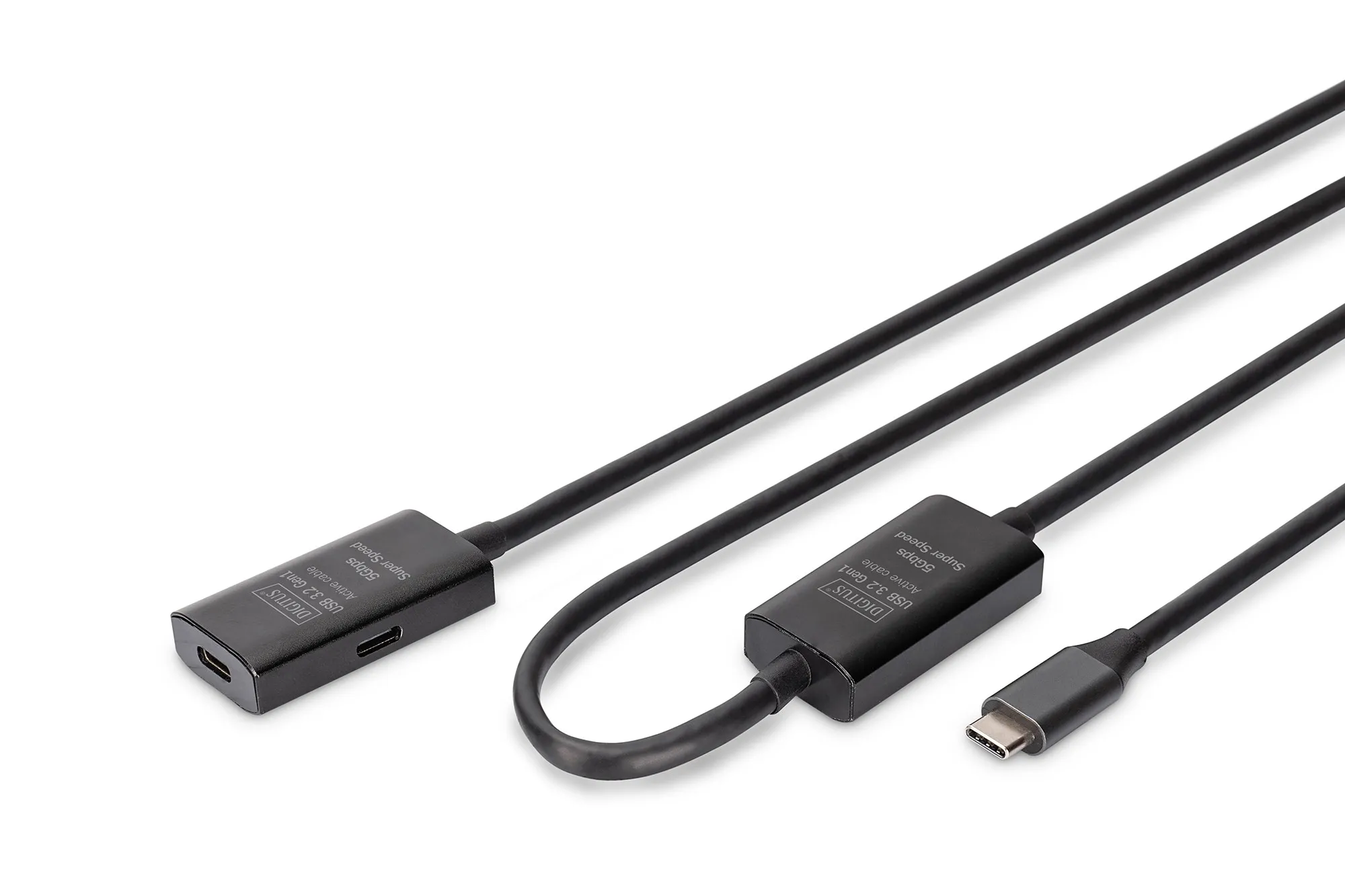 Cavo Di Prolunga Attivo Usb 3.2 Gen1 5G Usb-C - Usb-C 10 Mt - immagine 1