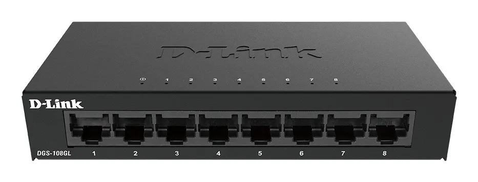 D-Link Switch 8 Porte Gigabit Ethernet Metal Housing Unmanaged Switch - immagine 1