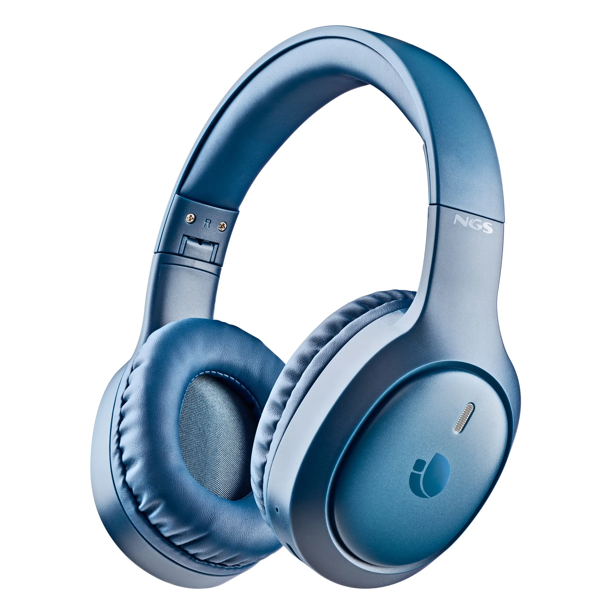 NGS Artica Tempest Blue Auricolare Con cavo e senza cavo A Padiglione Musica e Chiamate USB tipo-C Bluetooth Blu - immagine 1