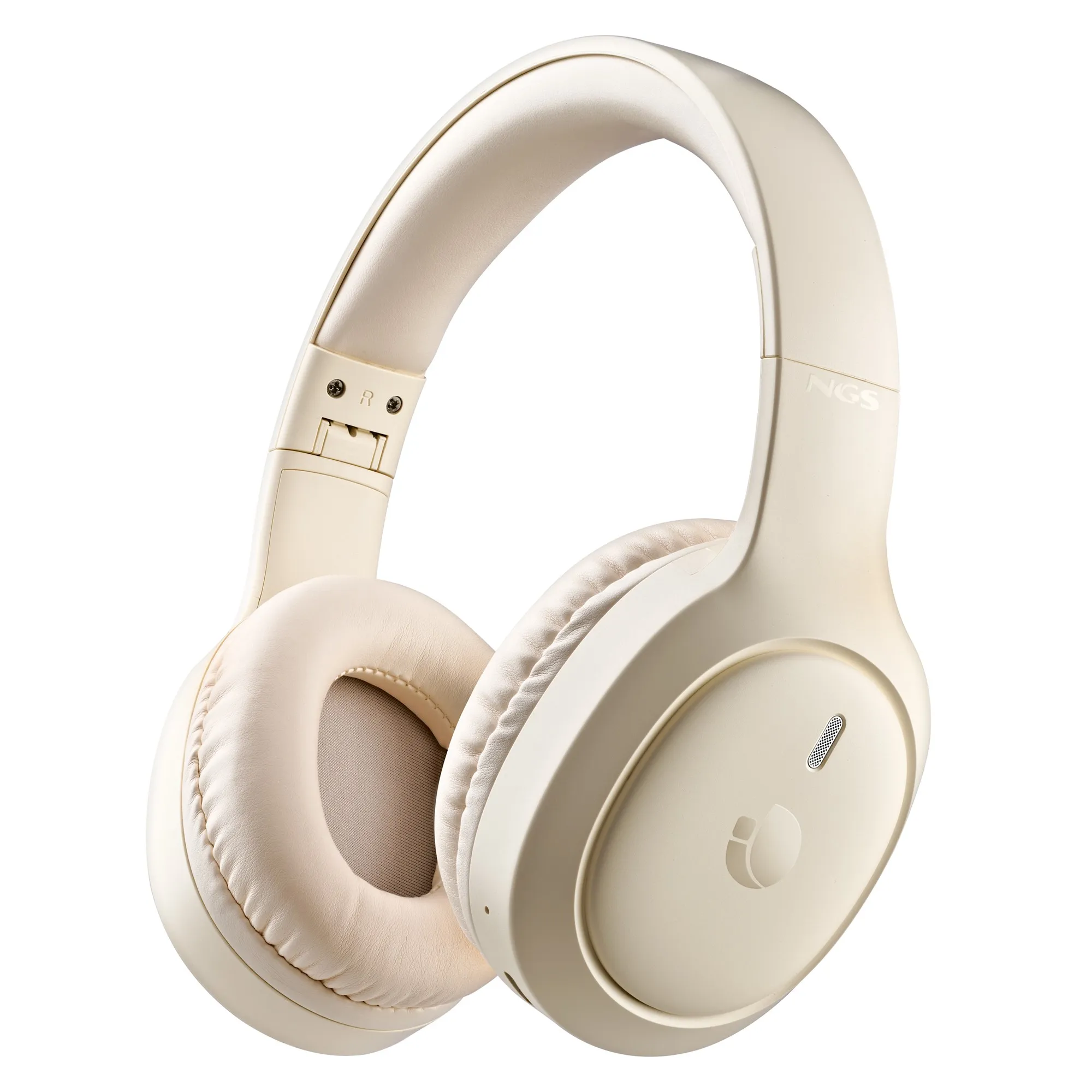 NGS Artica Tempest Beige Auricolare Con cavo e senza cavo A Padiglione Musica e Chiamate USB tipo-C Bluetooth - immagine 1