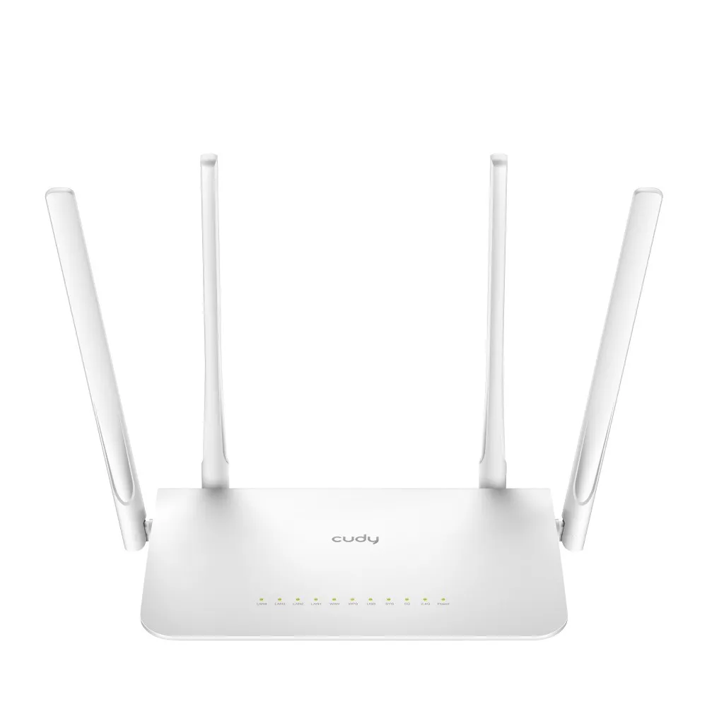 Cudy WR1300 router wireless Gigabit Ethernet Dual-band (2.4 GHz/5 GHz) Bianco - immagine 1