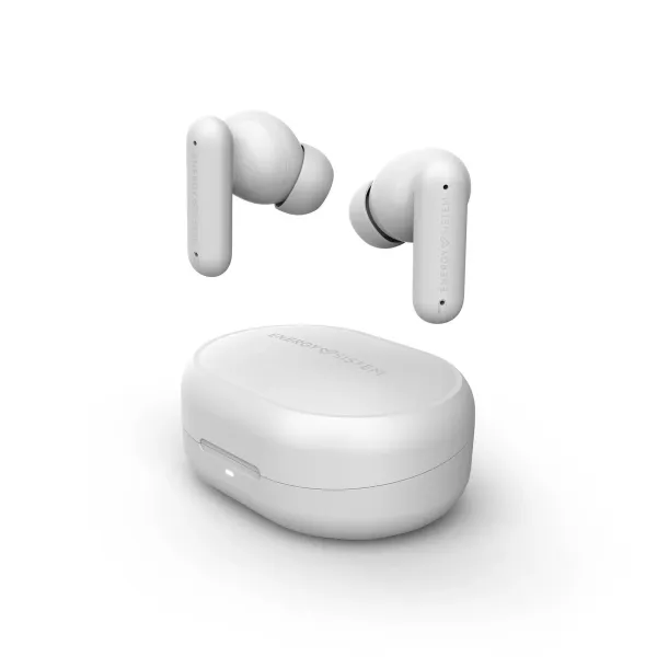 Cuffie wireless Energy Sistem Chill - Bluetooth 6.0 - Cancellazione attiva del rumore - Bassi profondi - Chiamate vocali di alta qualità - Durata della batteria di 21 ore - Modalità a bassa latenza - Assistente vocale integrato - Bianco - immagine 1