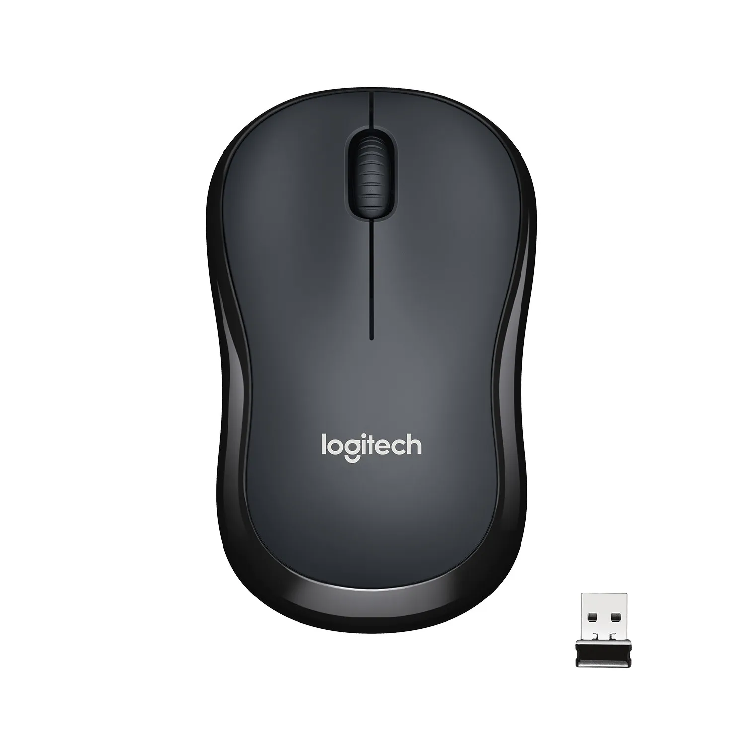 Mouse M220 Log Cordless Charcoal Logitech Usb Nano Receiver - immagine 1