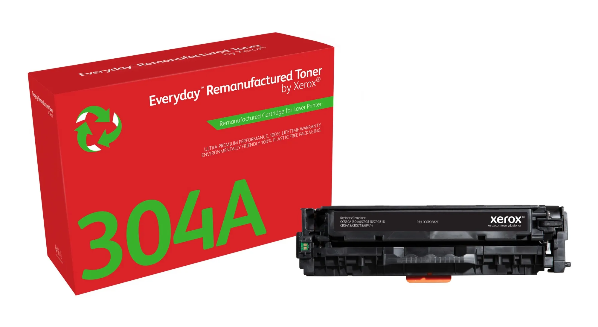Everyday Toner Nero compatibile con HP 304A (CC530A/ CRG-118BK/ GPR-44BK) - immagine 1