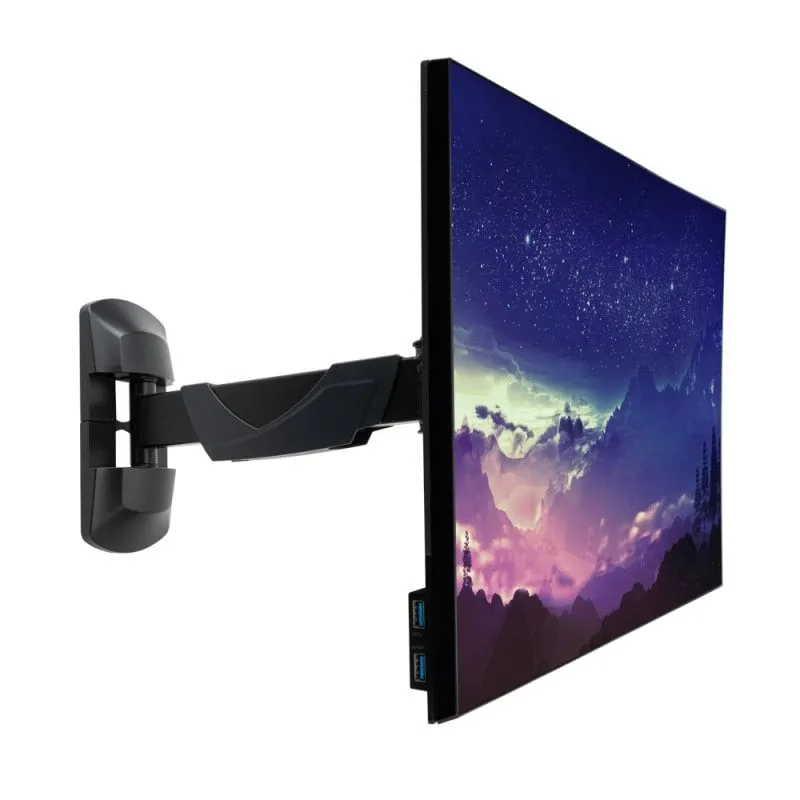 Supporto A Parete Per Display Singolo - Braccio Per Monitor Fino A 20Kg - immagine 1