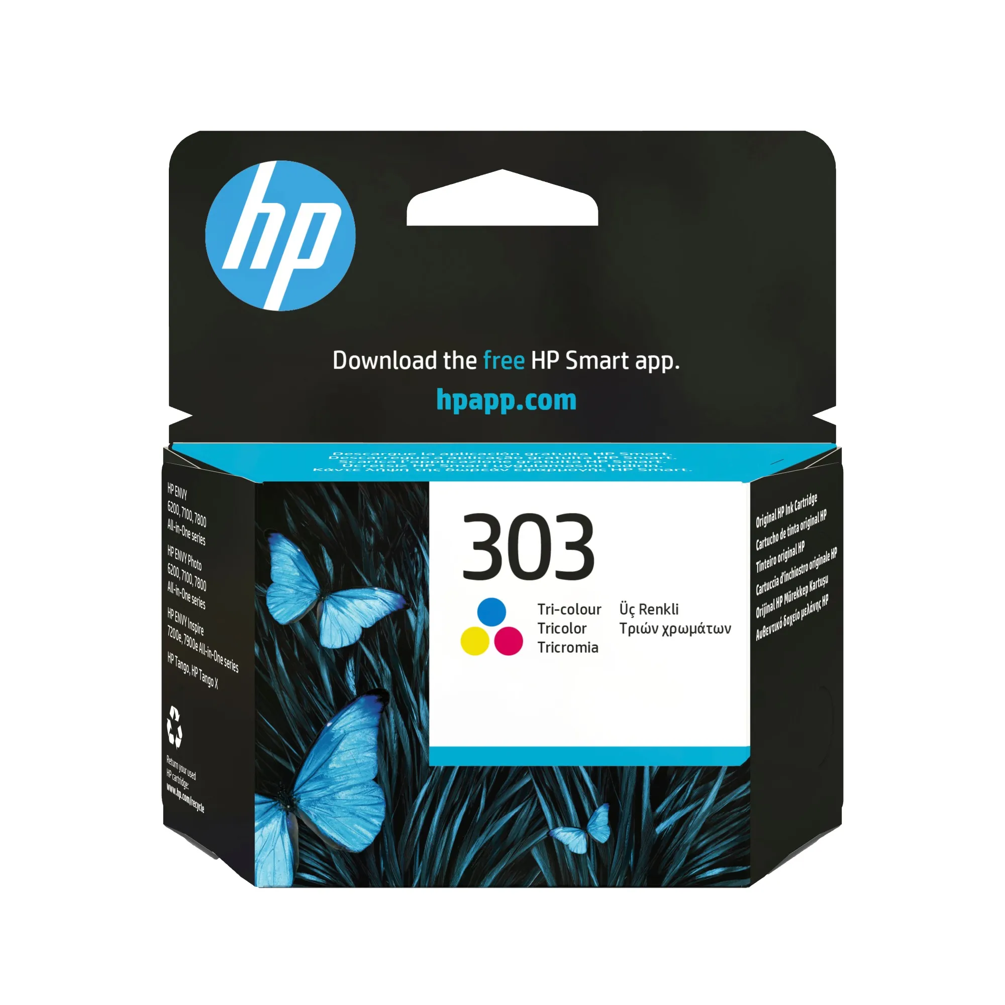 Originale HP Cartuccia di inchiostro in tricromia originale 303 - immagine 1