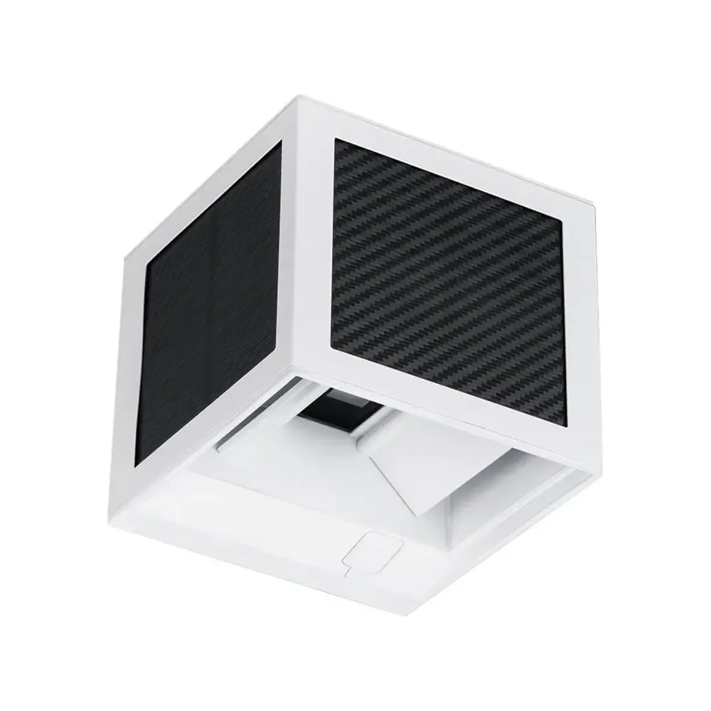 V-TAC Applique LED Solare da Esterno 9W Sensore PIR e USB Bianca CCT IP65 - immagine 1