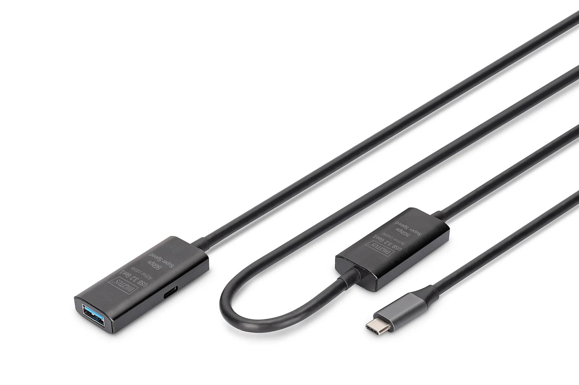 Cavo Di Prolunga Attivo Usb 3.2 Gen1 5G Usb-C - Usb-A 10 Mt - immagine 1