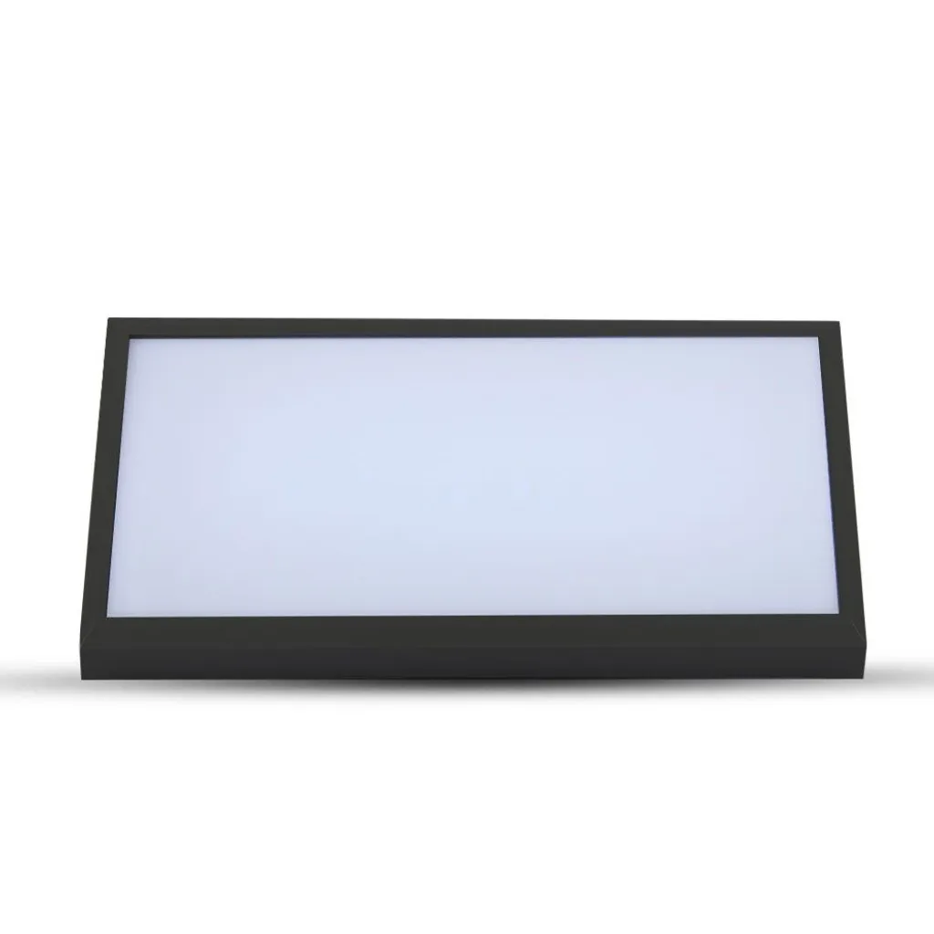 V-TAC Lampada LED da Muro Angolare 20W Colore Nero 4200K IP65 - immagine 1