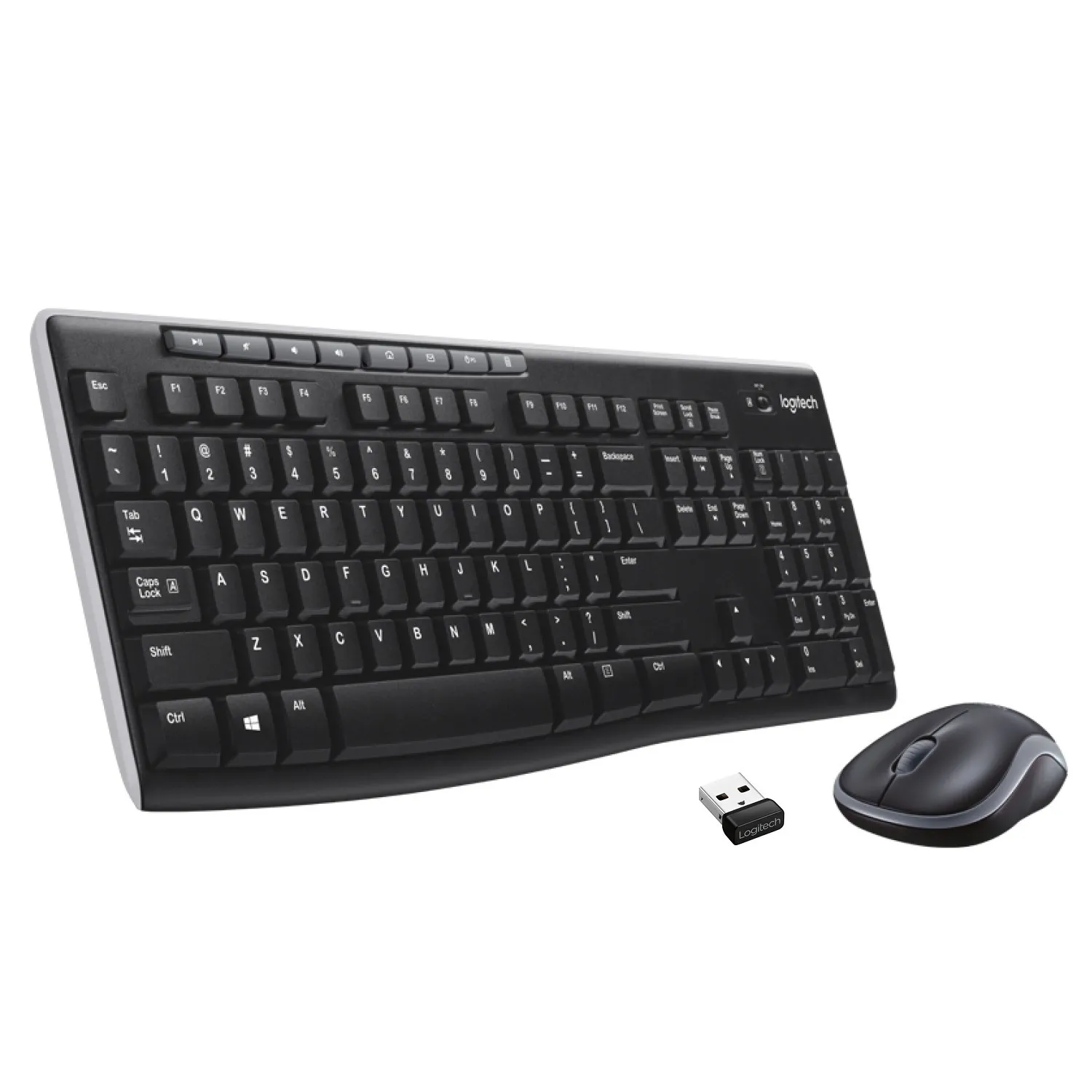 ORIGINALE Logitech 920-004508 MK270 - Tastiera e mouse kit wireless MK270 - immagine 1