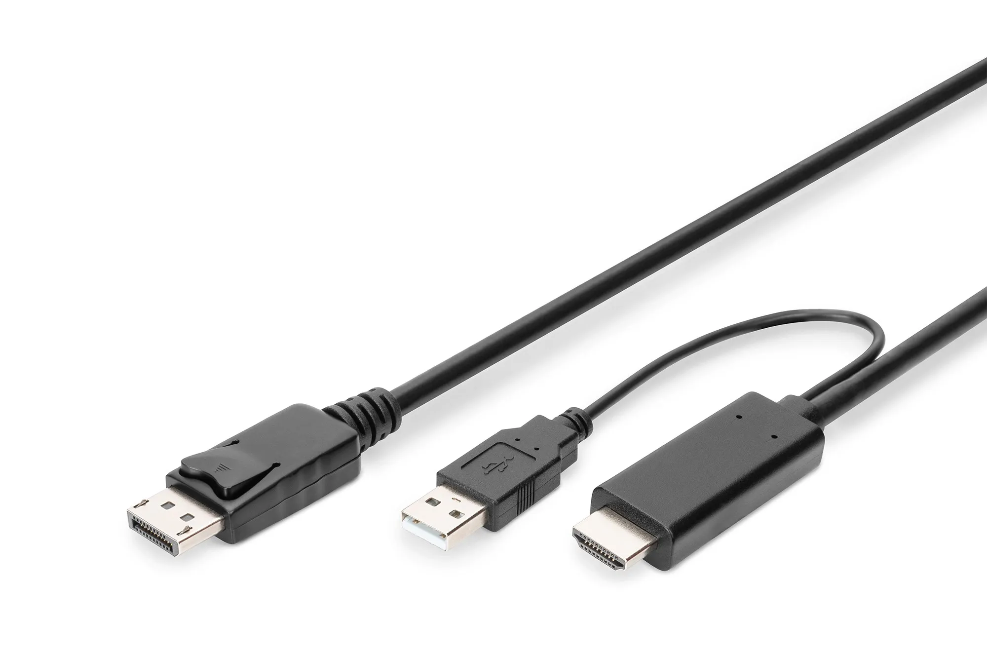 Digitus Cavo Adattatore Da 4K Hdmi - Da Hdmi A Displayport Mt 2 - immagine 1