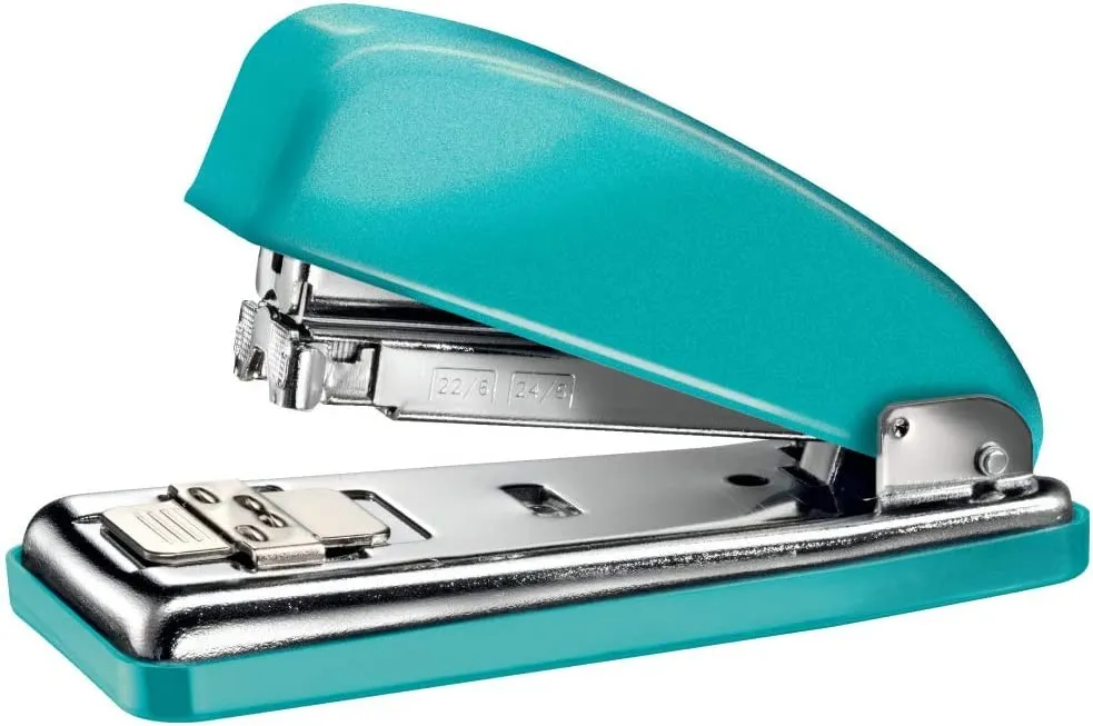 Cucitrice metallica Petrus 226 - Fino a 30 fogli Colore turchese metallizzato - immagine 1