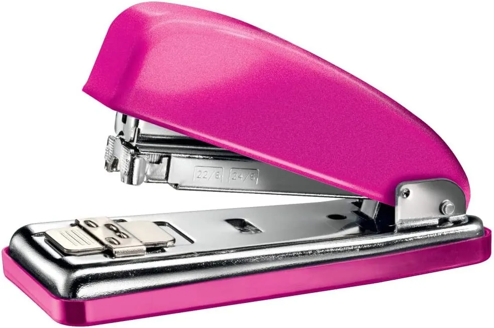 Cucitrice metallica Petrus 226 - Fino a 30 fogli Colore fucsia metallizzato - immagine 1